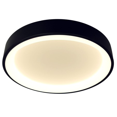 plafoniera lind led 62w 4000k 60cm ip20, negru, erste