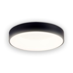 plafoniera lind led 62w 4000k 60cm ip20, negru, erste
