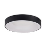 plafoniera lind led 62w 4000k 60cm ip20, negru, erste