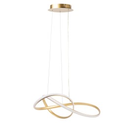 pendul libra 40w 60x150cm 3000-6500k, auriu, erste