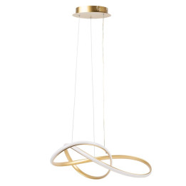 pendul libra 40w 60x150cm 3000-6500k, auriu, erste
