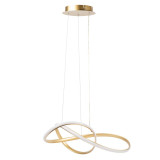 pendul libra 40w 60x150cm 3000-6500k, auriu, erste