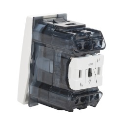 moda voice, intrerupator led 1m, alb mat, elbi