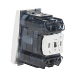 moda voice, intrerupator led 1m, alb mat, elbi