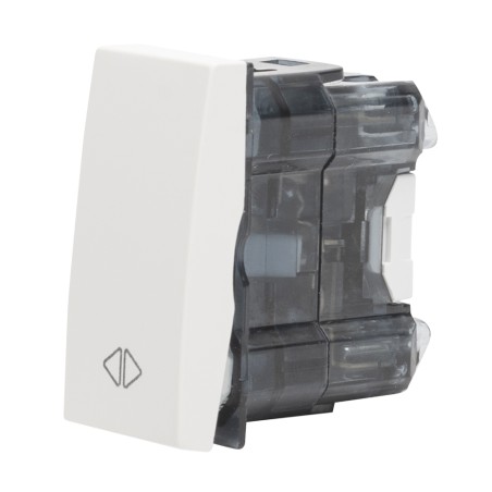 moda voice, intrerupator cruce 1m, alb mat, elbi