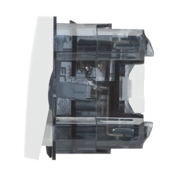 moda voice, intrerupator cruce 1m, alb mat, elbi