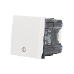 moda voice, intrerupator cruce 2m, alb mat, elbi