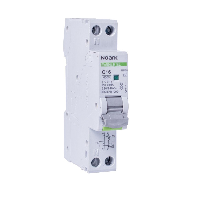 rcbo intr-un singur modul ex9nle el 1pn b25 30ma eu, 111150, noark