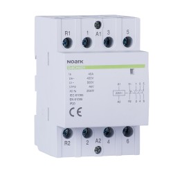 contactor de instalare ex9ch40 40 220/230v 50/60hz, 102420, noark