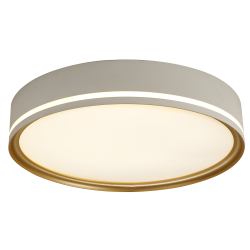 plafoniera cleo 32w 1920lm 4000k, alb+auriu, erste