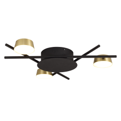 plafoniera kira 3x6w 3000k 1080lm 590x70mm, erste