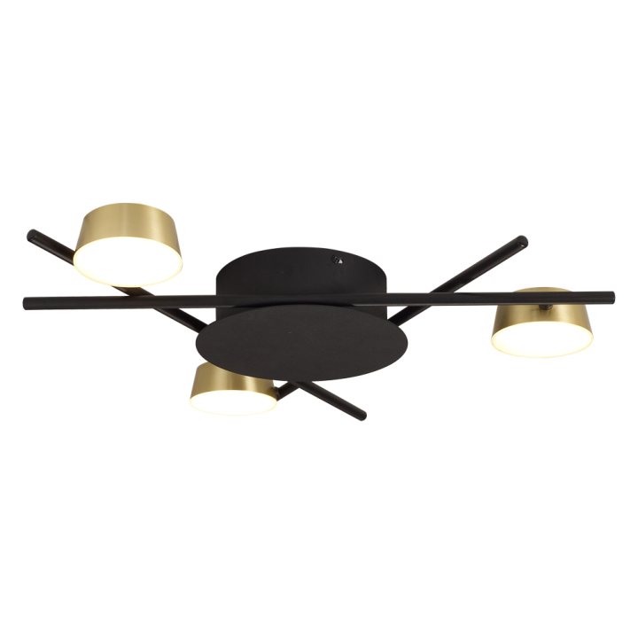 plafoniera kira 3x6w 3000k 1080lm 590x70mm, erste