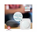 senzor de miscare pir smart zigbee 3.0, baterie inclusa, nedis senzor de miscare pir smart zigbee 3.0, baterie inclusa, nedis