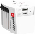 adaptor priza universal skross 1.302962, 1x usb-a, 1x usb-c adaptor priza universal skross 1.302962, 1x usb-a, 1x usb-c