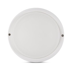 bat led rotund 18w 4000k 100lm/w p65, alb, novelite
