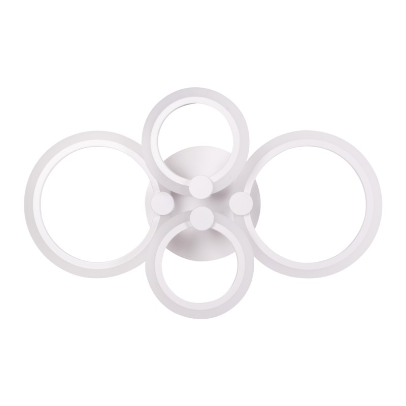 plafoniera pearl led 52w 3cct cu telecomanda, alb, erste plafoniera pearl led 52w 3cct cu telecomanda, alb, erste