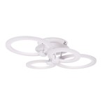 plafoniera pearl led 52w 3cct cu telecomanda, alb, erste plafoniera pearl led 52w 3cct cu telecomanda, alb, erste