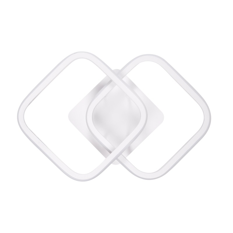 aplica aria led 28w 3cct on/off ip20, alb, erste