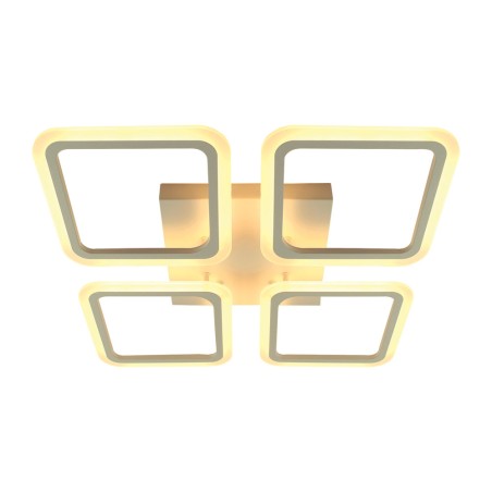 plafoniera sonne led 110w 3cct cu telecomanda, alb, erste