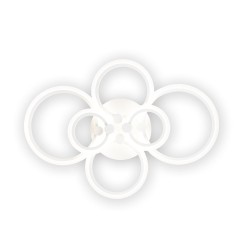 plafoniera europe led 140w 3cct cu telecomanda, alb, erste