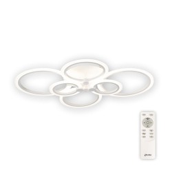 plafoniera europe led 140w 3cct cu telecomanda, alb, erste