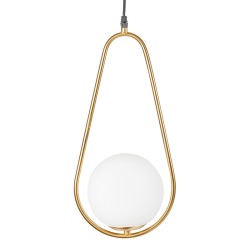 pendul nuli 1xe14 40w 1.5m, auriu, erste