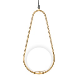 pendul nuli 1xe14 40w 1.5m, auriu, erste