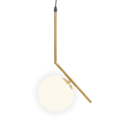 pendul nala 1xe14 40w 1.5m, auriu, erste