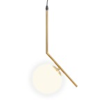 pendul nala 1xe14 40w 1.5m, auriu, erste