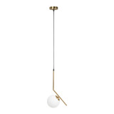 pendul nala 1xe14 40w 1.5m, auriu, erste