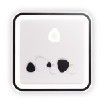 plafoniera amy led 68w 40cm 3000-6000k, erste