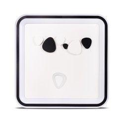 plafoniera amy led 68w 40cm 3000-6000k, erste