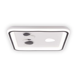 plafoniera amy led 68w 40cm 3000-6000k, erste