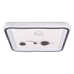plafoniera amy led 68w 40cm 3000-6000k, erste