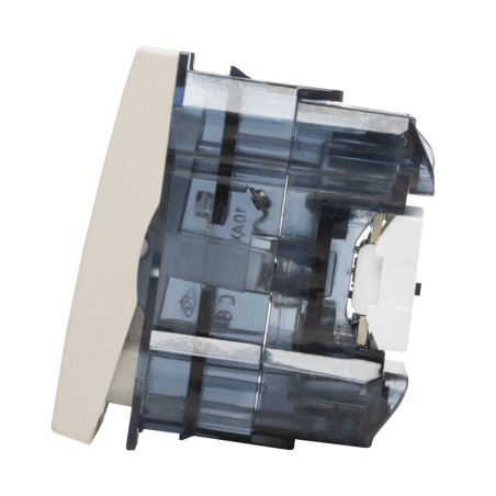 moda voice, intrerupator led 1m, bej mat, elbi