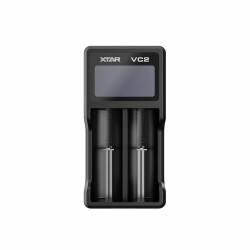 incarcator acumulatori li-ion, 2 canale, afisaj lcd, vc2 xtar