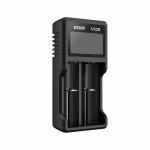incarcator acumulatori li-ion, 2 canale, afisaj lcd, vc2 xtar