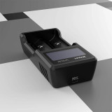 incarcator acumulatori li-ion, 2 canale, afisaj lcd, vc2 xtar