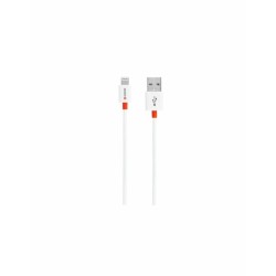 cablu usb 2.0 a tata - lightning, 1m, alb, essentials line skross