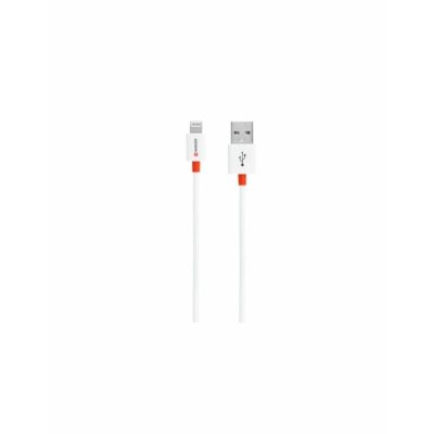 cablu usb 2.0 a tata - lightning, 1m, alb, essentials line skross