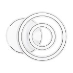 plafoniera alla led 98w 3cct cu telecomanda, alb, erste