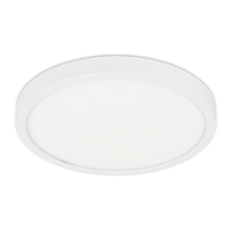 plafoniera slim 24w 4000k 23cm 2040lm ip20, erste