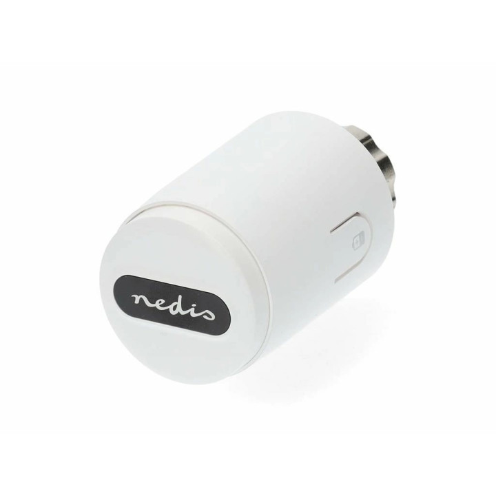 cap termostat smart pentru radiator nedis, 2x aa, lcd, android / ios,  zigbee 3.0