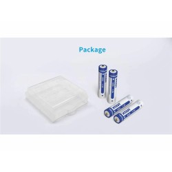 acumulator aaa (r3) li-ion 10440 1.5v 800mah, set 4 bucati, xtar