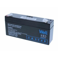 acumulator plumb acid well 6v 3.3ah, terminal t1