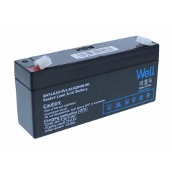 acumulator plumb acid well 6v 3.3ah, terminal t1