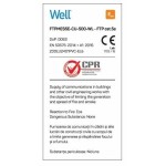 cablu de retea f/utp cu sufa well, cat.5e, 8 fire din cupru 0.50mm, 500m