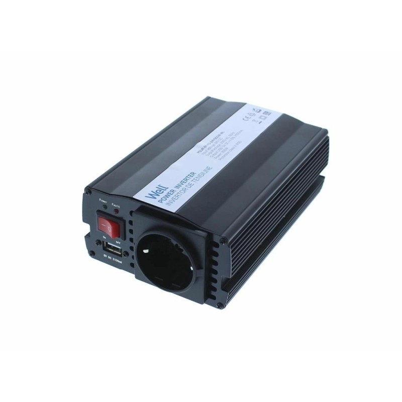 invertor de tensiune 24v - 220v, usb, 300w, well invertor de tensiune 24v - 220v, usb, 300w, well