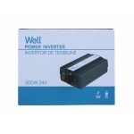invertor de tensiune 24v - 220v, usb, 300w, well invertor de tensiune 24v - 220v, usb, 300w, well