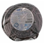 cablu prelungitor 20m 1.5mm negru ip44, well